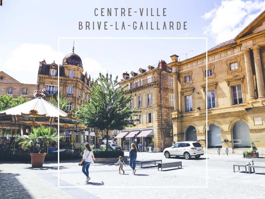 Апартаменты #Le Maillard #Grand F2 #Hyper Centre Бриве-ла-Гаилларде Экстерьер фото